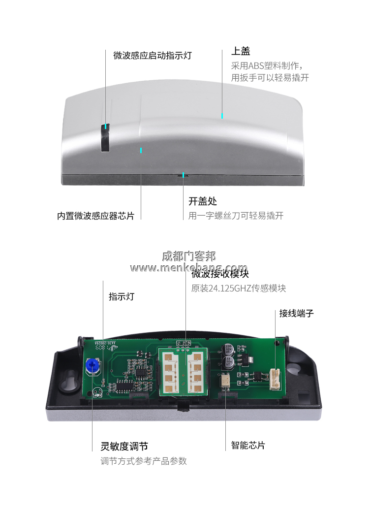 自動門感應探頭調節(jié)